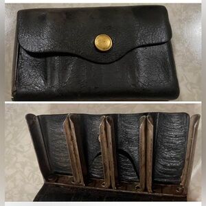 Vintage Leather Coin Wallet #9233